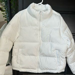 Light Weight Cropped Puffer Jacket